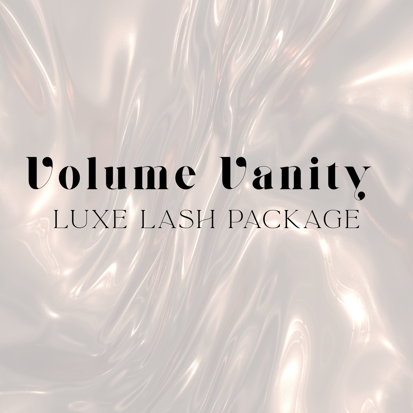 Volume Vanity Package