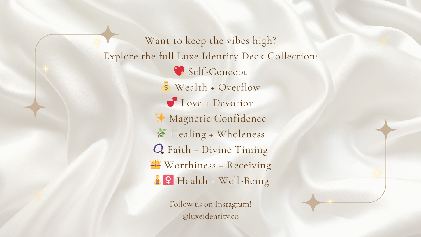 Luxe Identity Affirmations: Self-Concept